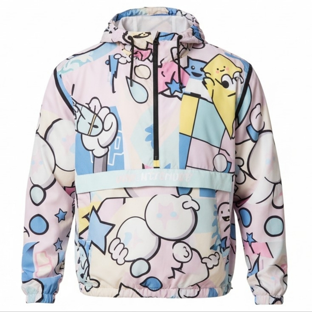 REASON Graphic Pullover Windbreaker